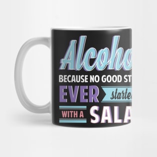 Funny Alcohol Story Phrase for Gift Mug